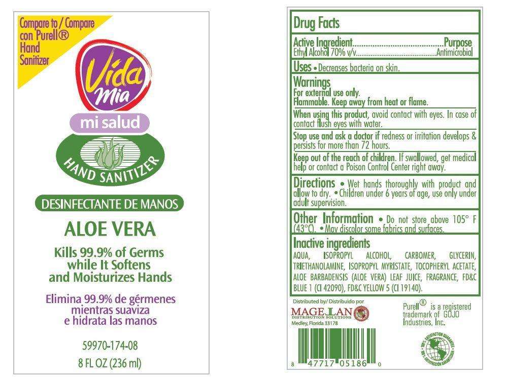 Vida Mia Hand Sanitizer Aloe Vera